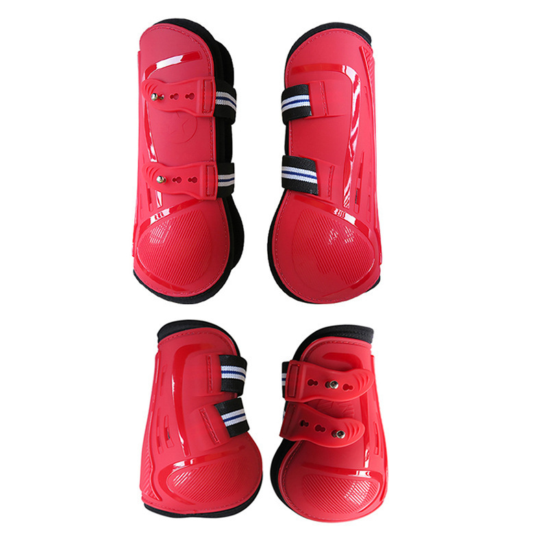 Lunge Line Horse - Horse Boots Open Front Jumping Tendon