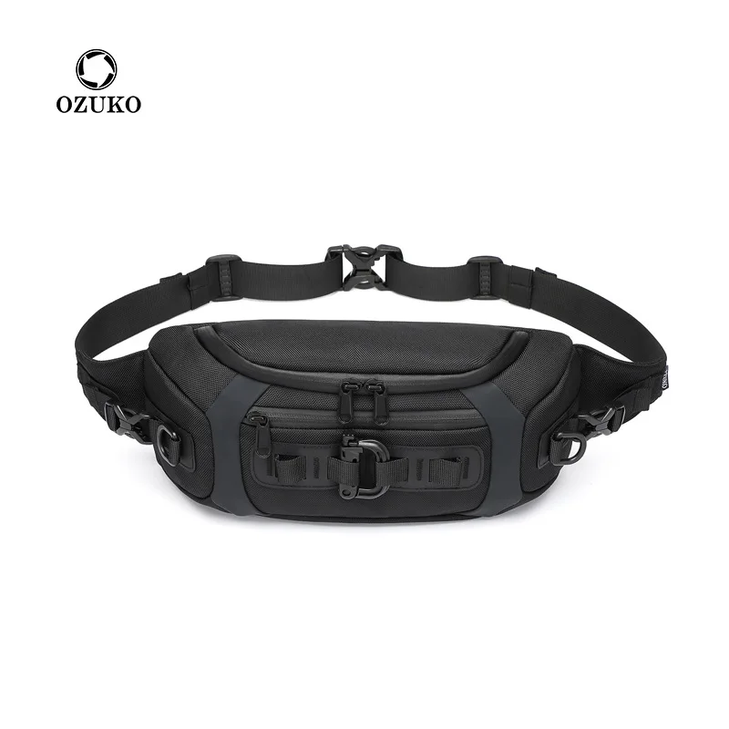 Outdoor Sport Brand - OZUKO Waist Bags Tactical Fanny Pack