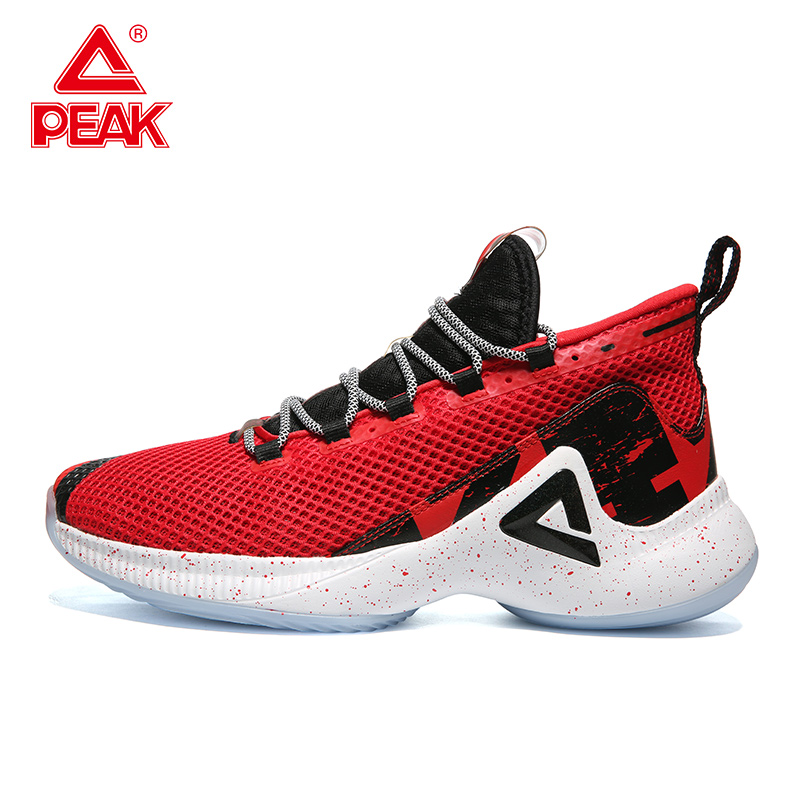 Outdoor Sport Court - PEAK Men Basketball Sneakers P-MOTIVE Breathable