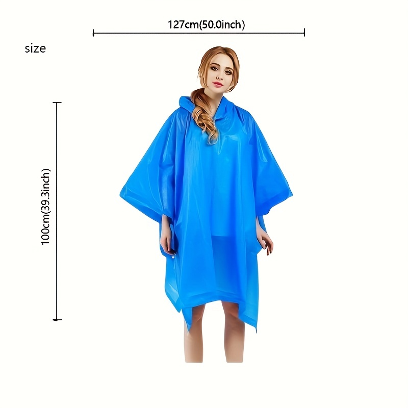 Rain Ponchos For Adults Pouch  - Outdoor Sport Jacket recension och pris