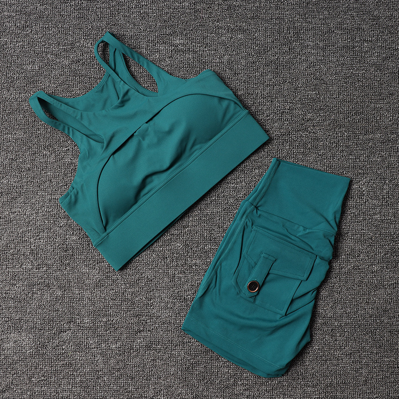 Fitness Shorts Yoga Sets Women - Outdoor Sport Leggings recension och pris