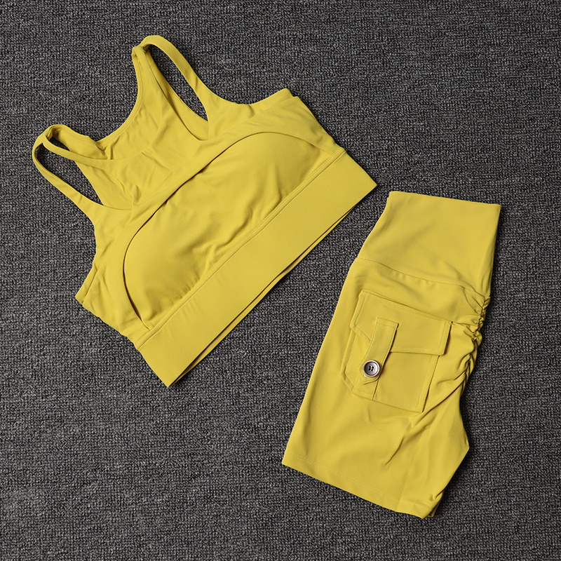 Fitness Shorts Yoga Sets Women - Outdoor Sport Leggings recension och pris