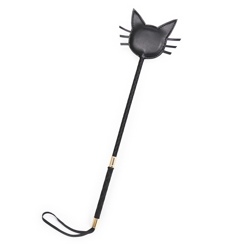57CM Cat Shape Top Leather Lon - Riding Crop Dressage recension och pris
