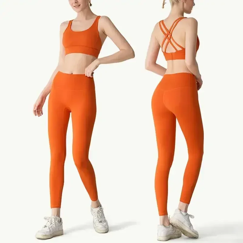 Women's 2 Piece Yoga Set Sexy  - Outdoor Sport Leggings recension och pris