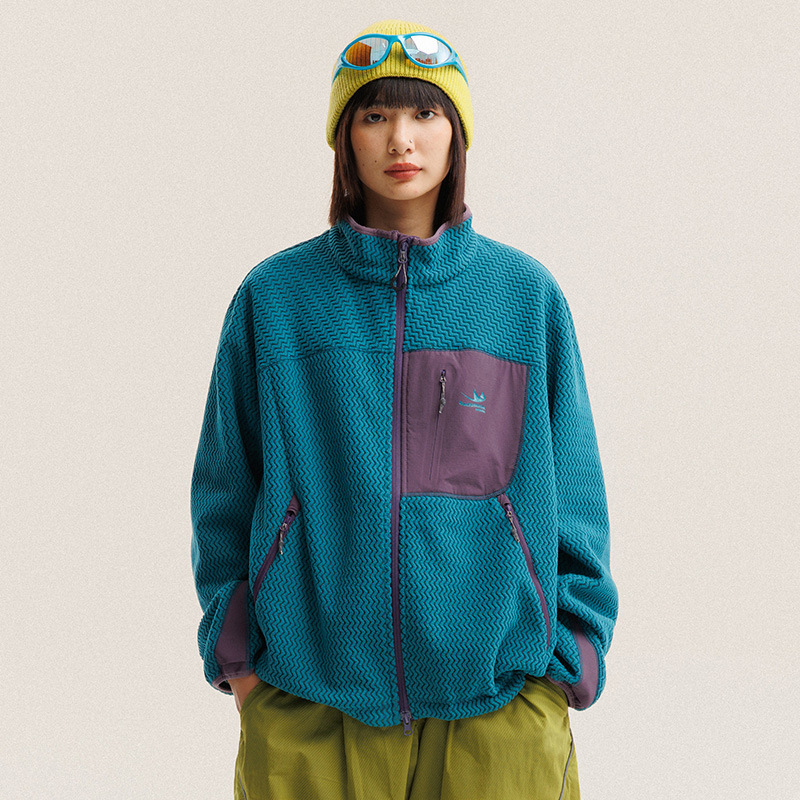 Autumn Winter Polar Fleece Wav - Outdoor Sport Jacket recension och pris