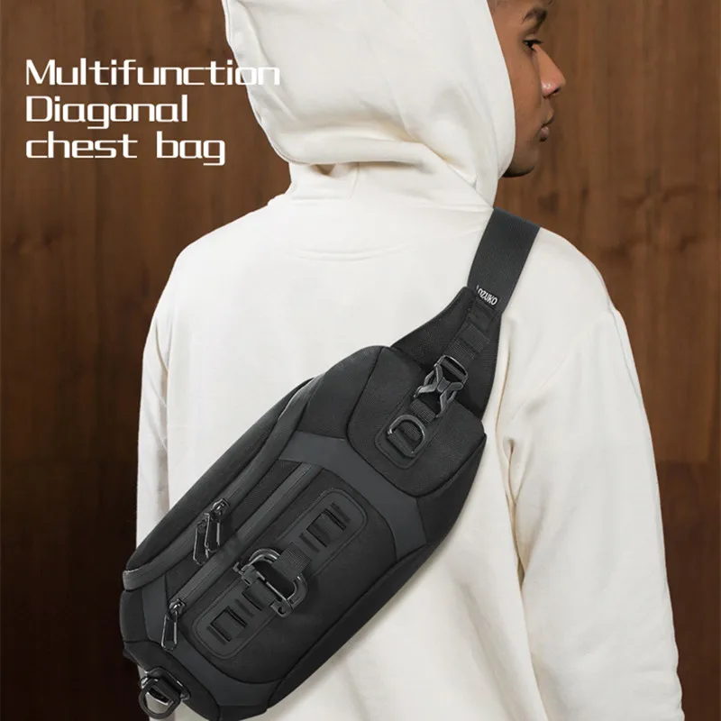OZUKO Waist Bags Tactical Fann - Outdoor Sport Brand recension och pris