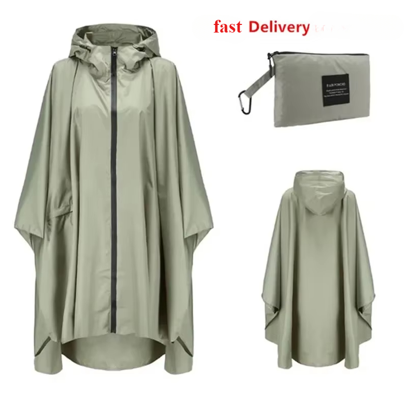 Nylon Motorcycle Adults Rainco - Outdoor Sport Jacket recension och pris