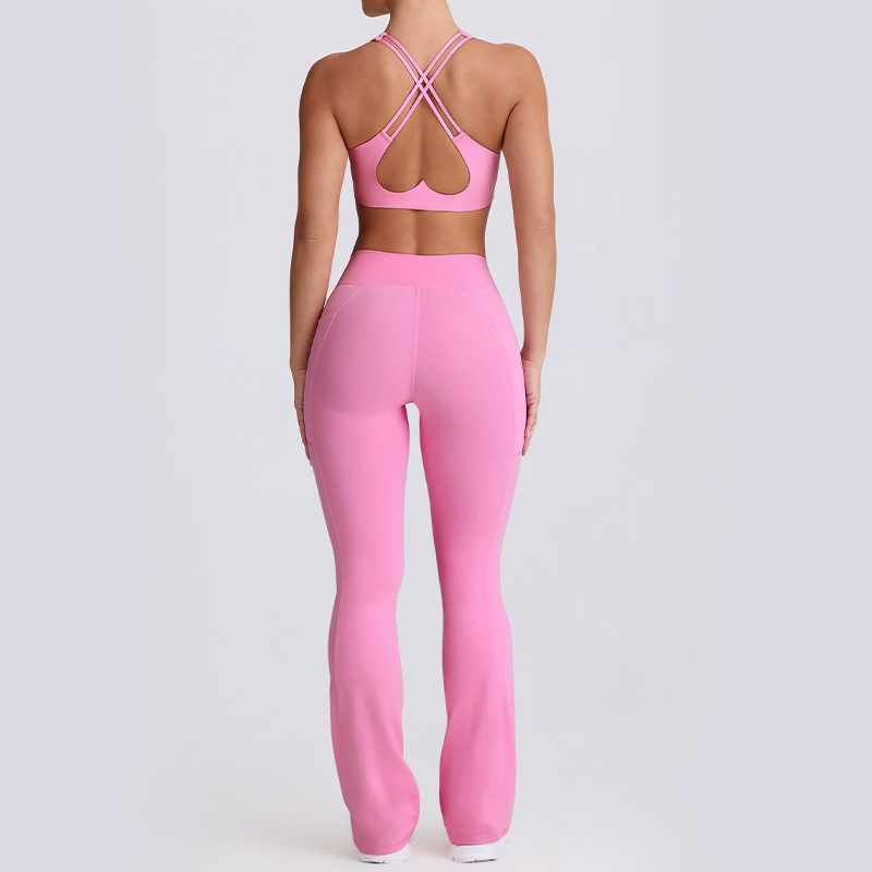 Naked Feel Quick-Dry Yoga Set  - Outdoor Sport Leggings recension och pris