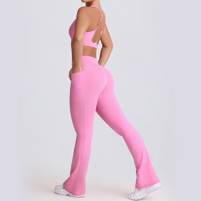 Naked Feel Quick-Dry Yoga Set  - Outdoor Sport Leggings recension och pris