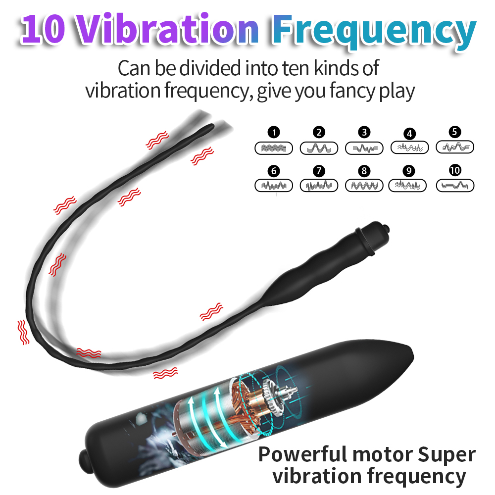10 Frequency Urethral Vibrator - Lunge Line Horse recension och pris