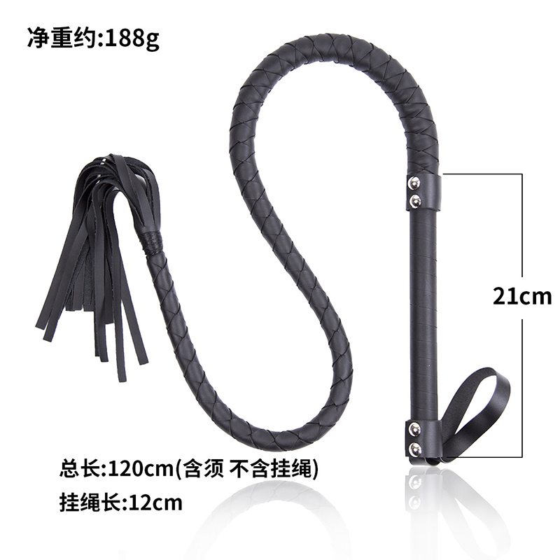 120cm Leather Weave Handle Sna - Riding Crop Dressage recension och pris